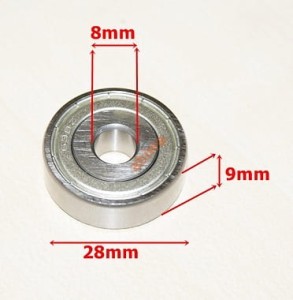 ŁOŻYSKO POKRYWY NAPĘDU 2T - 638Z - sprzęgła