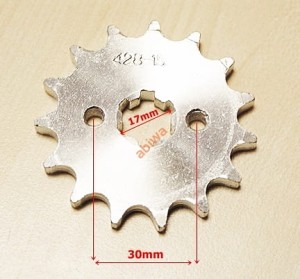 ZĘBATKA PRZÓD 428 15 ZĘBÓW M.6