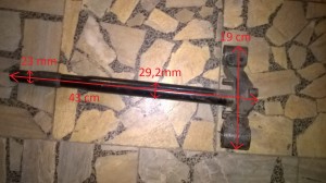 Sztyca przedniego zawieszenia 