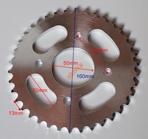 ZĘBATKA TYŁ 420-38Z MINICHOPPER