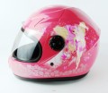 KASK DZIECIĘCY MD-E505 INTEGRALNY RÓŻOWY WRÓŻKA 48-49cm