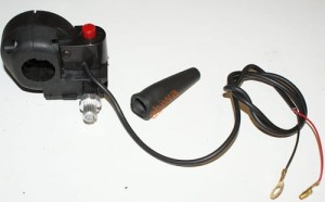 KORPUS GAZU- POCKET BIKE Z WŁĄCZNIKIEM ROZRUSZNIKA