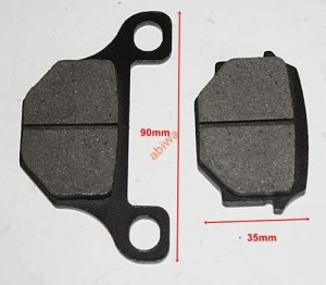 KLOCKI HAMULCOWE PRZÓD - ROMET ZETKA 125CCM itp.